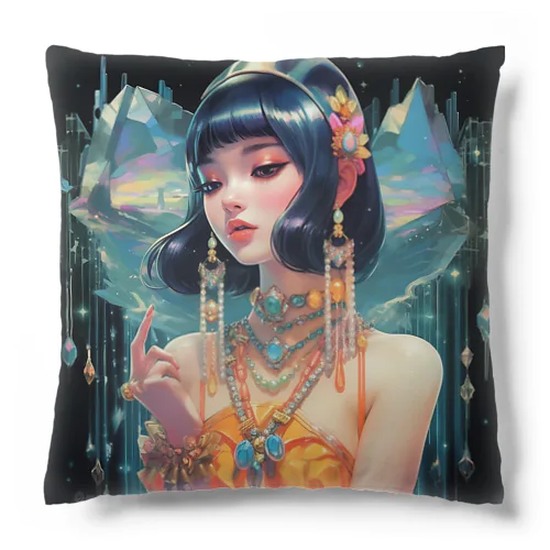 CRYSTAL GIRL -B- Cushion