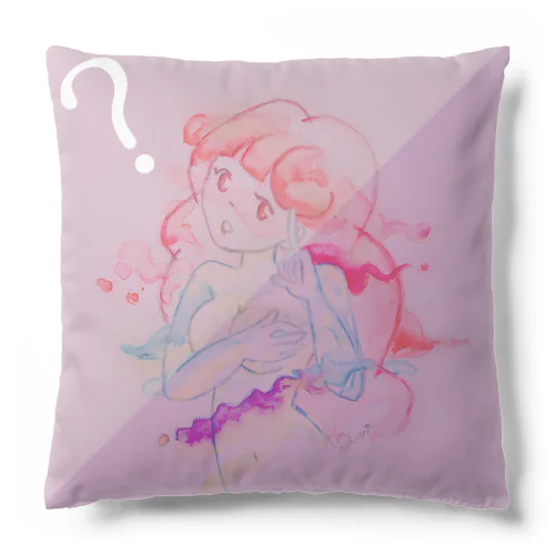 記号姉妹　？ちゃん Cushion