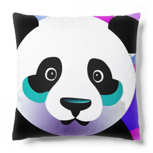 蛍光ポップPANDA Cushion