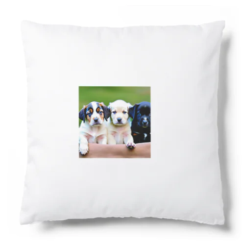 可愛い子犬たち Cushion