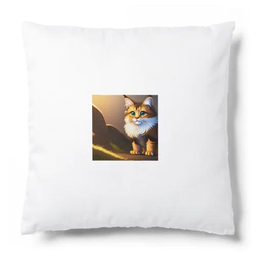 かわいい猫のイラストグッズ Cushion