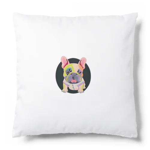 Buhi-Buhi：水彩画風 Cushion