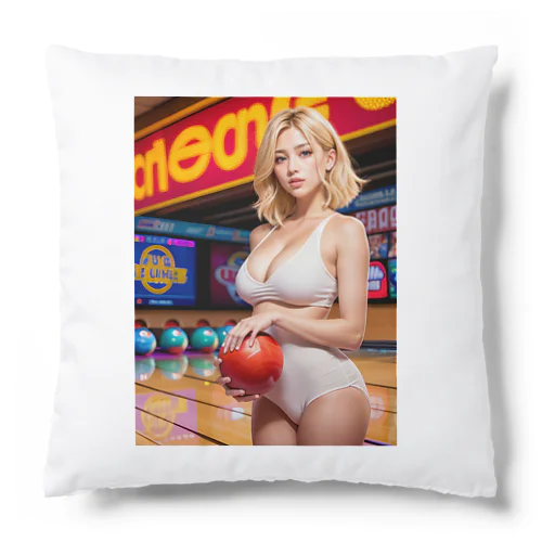 Bowling 90's  Girl Cushion