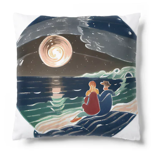 夜の海 Cushion