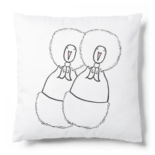 ハトリョーシカ　ケサランパサランツインズ Cushion