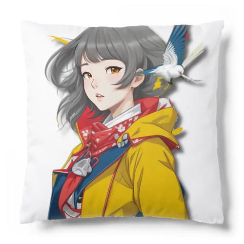 大正レトロJYOSI　レイナ Cushion