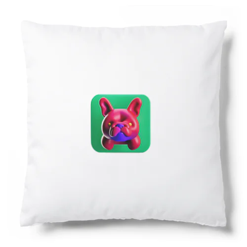 フレンチブルドッグのイラストグッズ Cushion