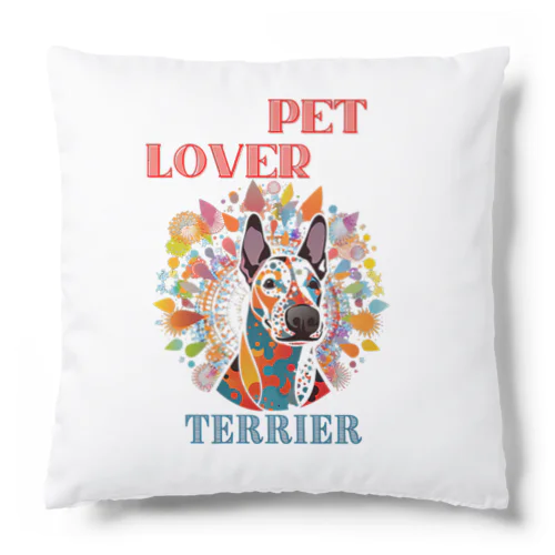 pet lover ブルテリア Cushion