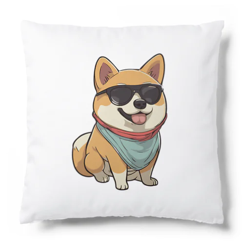 イカした柴犬 Cushion