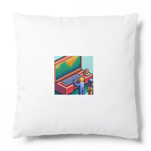 ドットエンジニア ミニフィグ Cushion