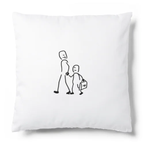 親子手つなぎデートくん Cushion