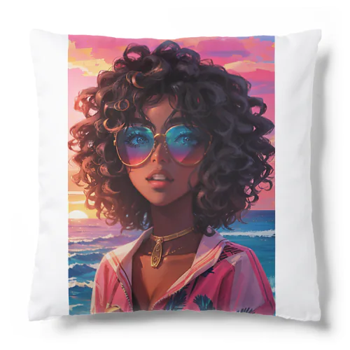 Sunset Girl Cushion