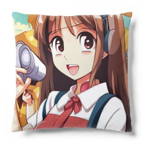 ヘッドホン美少女 Cushion