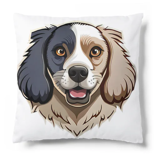 まっすぐな犬 Cushion