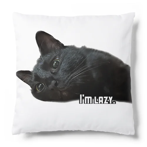 だるいくろねこオハギくん🐾 Cushion