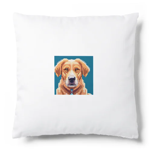 ピクセルアート　犬 Cushion