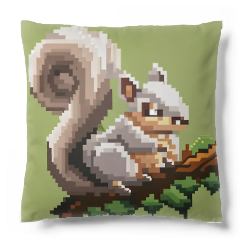 ドット絵のりすくん Cushion