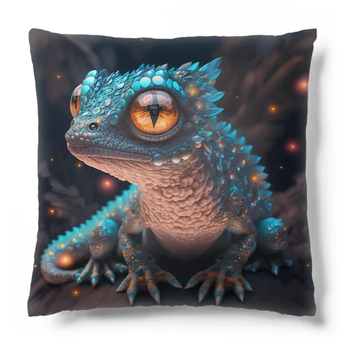 Glowing Lizard Cushion