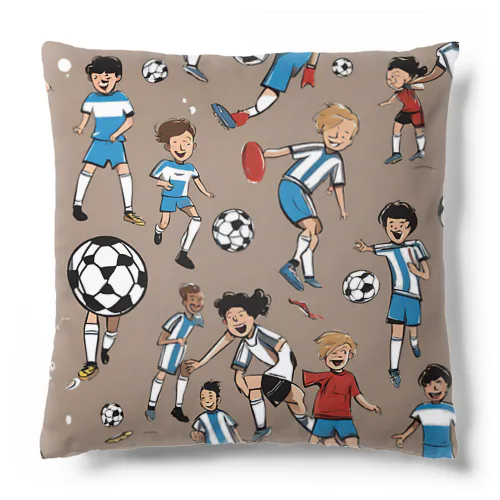 サッカー小僧 Cushion