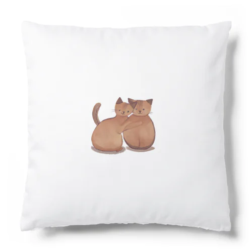 仲良い兄弟猫 Cushion