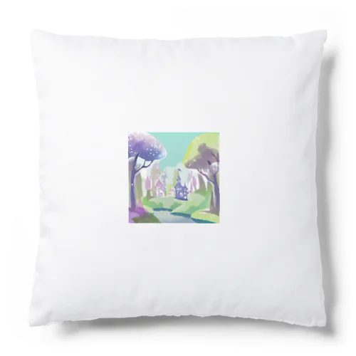 森のイラストグッズ Cushion