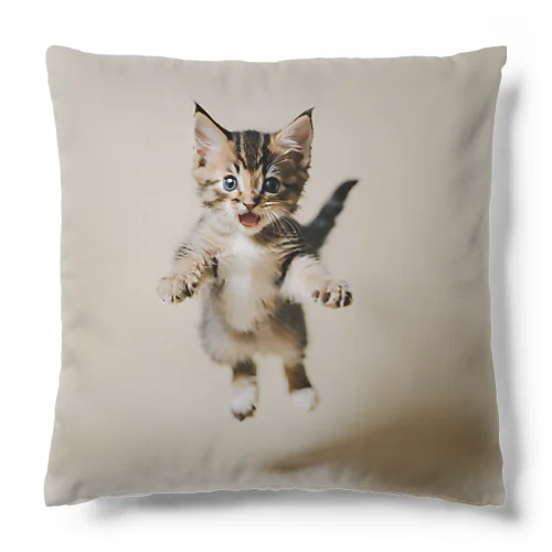 AI ねこ飛び Cushion