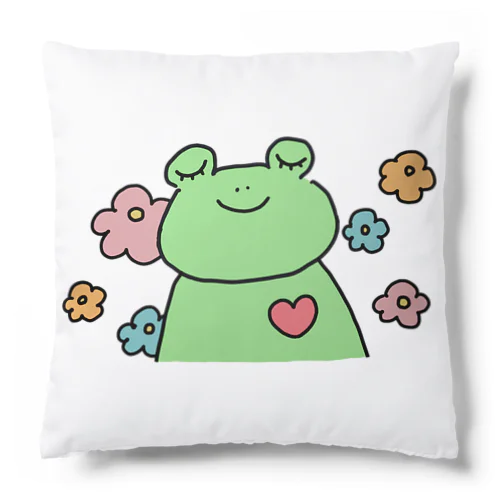 愛と癒しのかえるくん Cushion