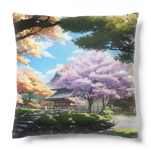 サクラ神社 Cushion