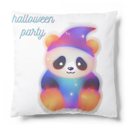 halloween panda クッション