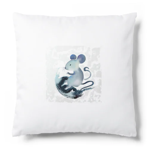 水墨画シリーズ　鼠 Cushion