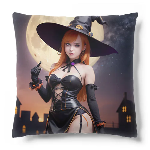 ハロウィン美女 Cushion