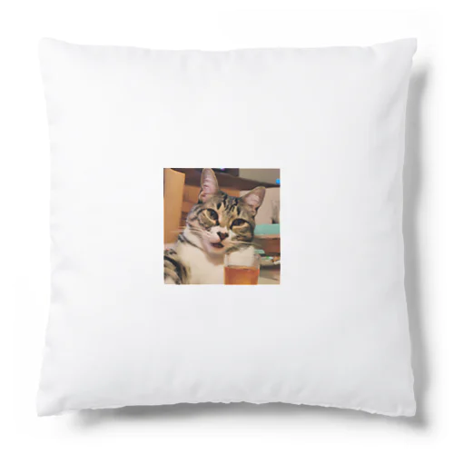 猫猫　泥酔 Cushion