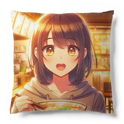 ラーメンと少女 Cushion