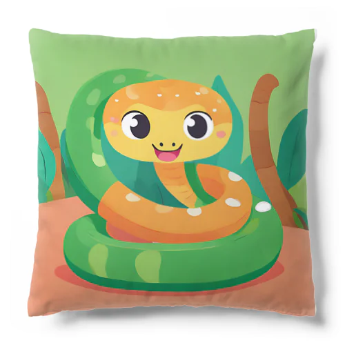 かわいいヘビちゃん Cushion