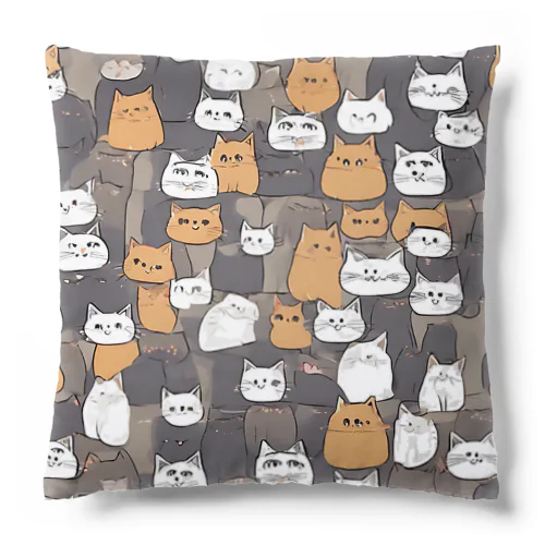 総柄ねこちゃん Cushion