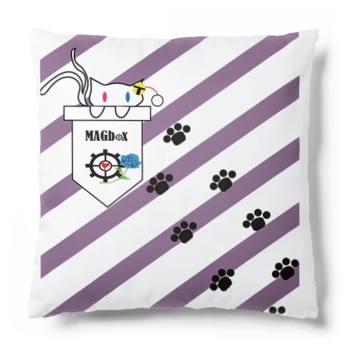 magboxシリーズ　白猫又ポッケ Cushion