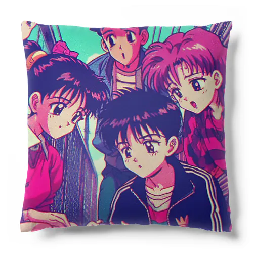 「バーチャルアベンジャー剛NEXT」| 90s J-Anime "Virtual Avenger Go 2" Cushion