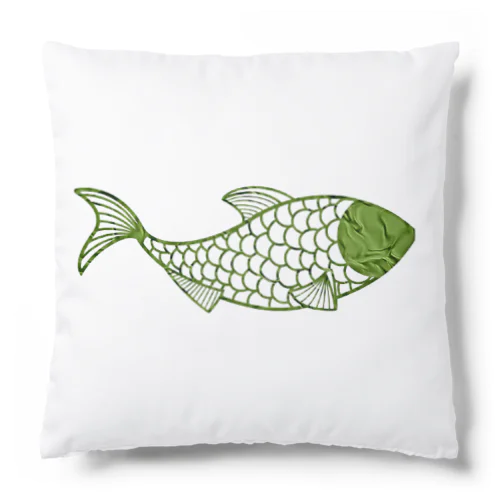 魚　green Cushion