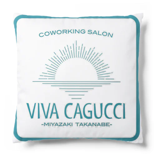 VIVA CAGUCCI  ロゴ Cushion