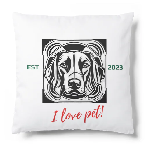 Dog ペット好き Cushion