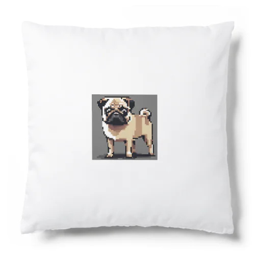 ドット絵　パグ犬 Cushion