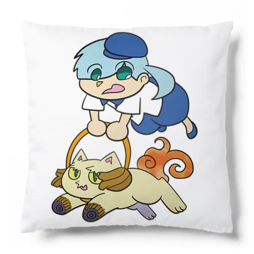 The Land of Cats-002 Cushion