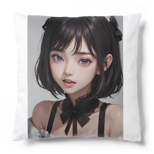 メイド絵画風 Cushion