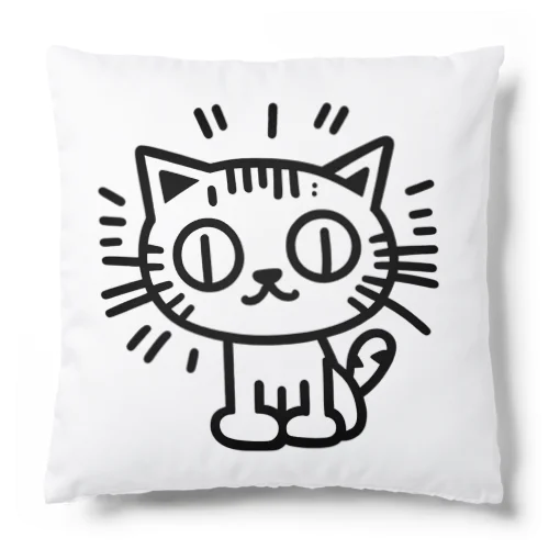 キーヘリ風キャット Cushion