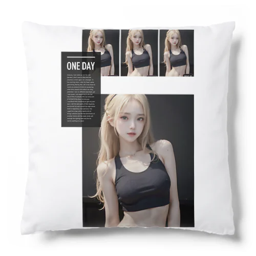 美女 図鑑（コーチ） Cushion