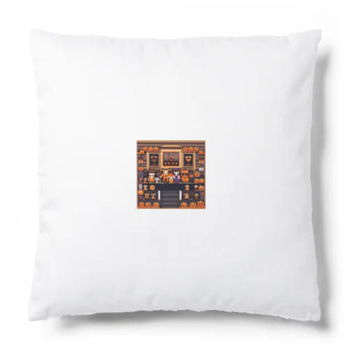 ハロウィンパーチー4　ドット絵風 Cushion