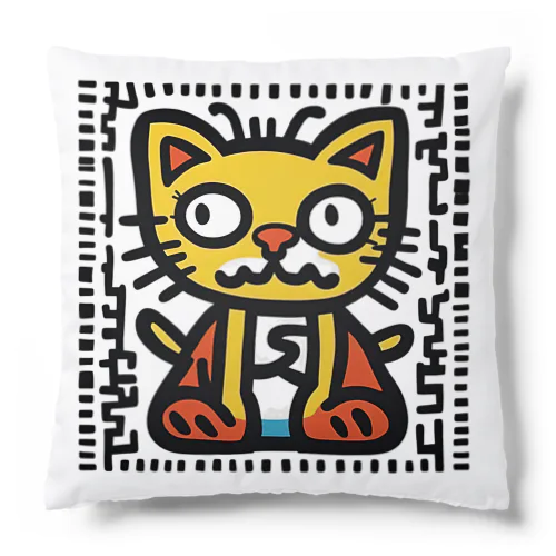 キーヘリ風キャット２ Cushion