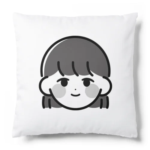 girl_line black Cushion