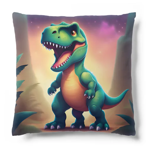 可愛いティラノサウルス Cushion