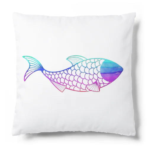 魚　rainbow Cushion